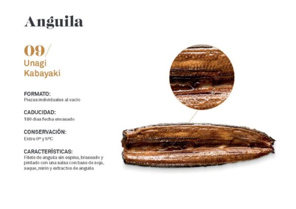 Anguila Unagi Kabayaki