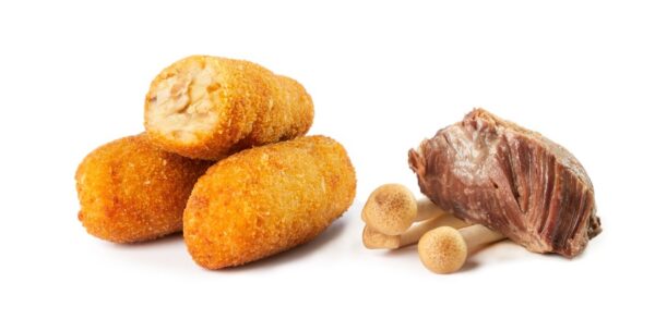 Croquetas de Autor Carrillera Ibérica con Setas