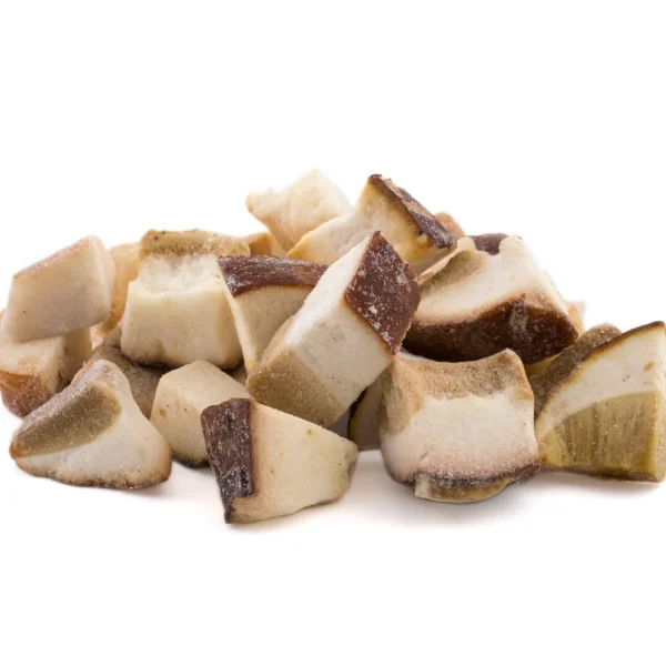 Boletus congelados trozo