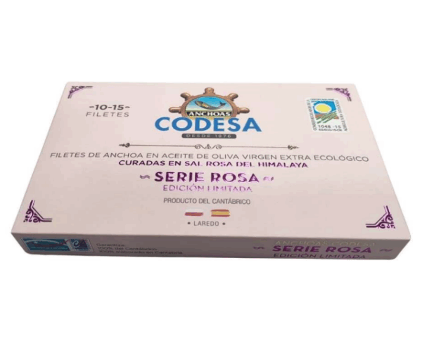 FILETES DE ANCHOAS EN ACEITE O.V. ECOLÓGICO