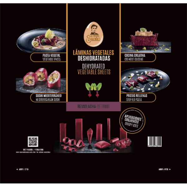 LÁMINAS VEGETALES DE REMOLACHA