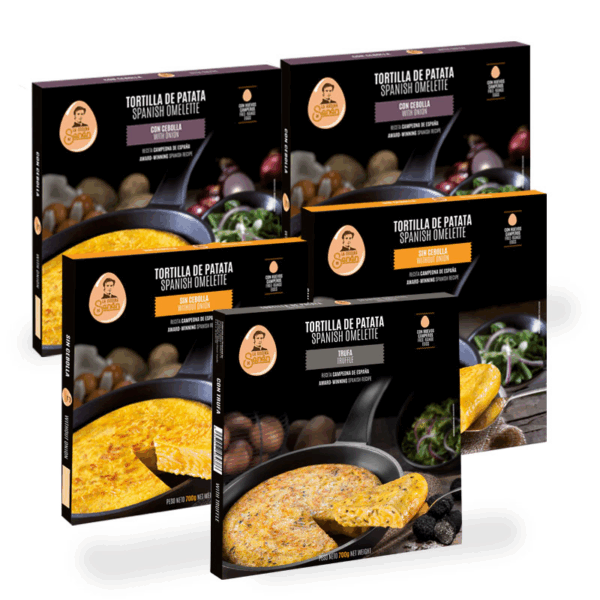 PACK 5 TORTILLAS DE PATATA MIX