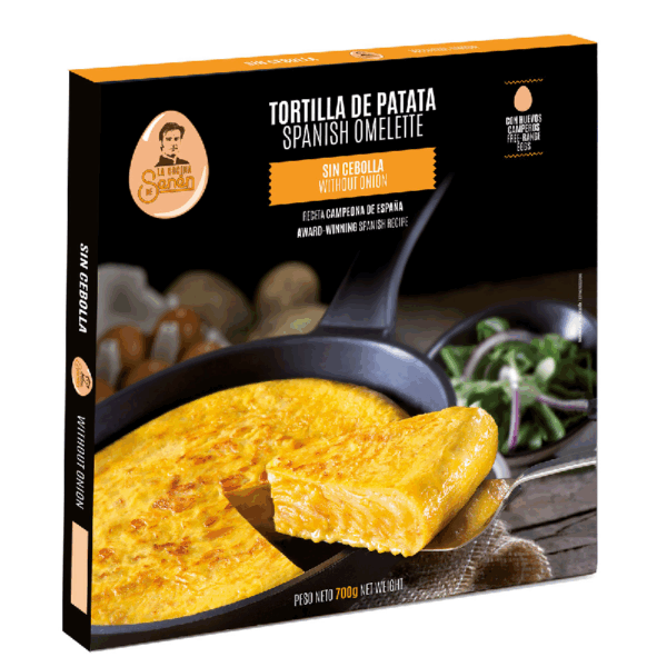 PACK 5 TORTILLAS DE PATATA SIN CEBOLLA