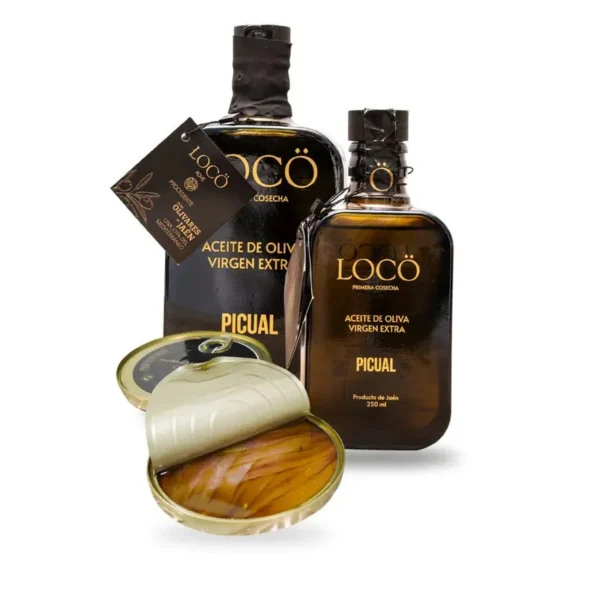 PACK Maridaje AOVE LOCÖ Picual+ANCHOAS del CANTÁBRICO de LOCÖ con nuestro LOCÖ PICUAL