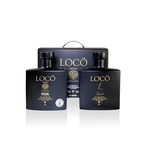 Pack VARIETAL 6 botellas AOVE LOCÖ PREMIUM Picual y Lucio Cosecha 24-25